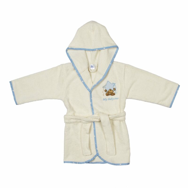 ΜΠΟΥΡΝΟΥΖΙ bebe ΑΣΤΕΡΙ 128 SIZE:02 ΕΚΡΟΥ/ΣΙΕΛ Cotton 100% 4946005