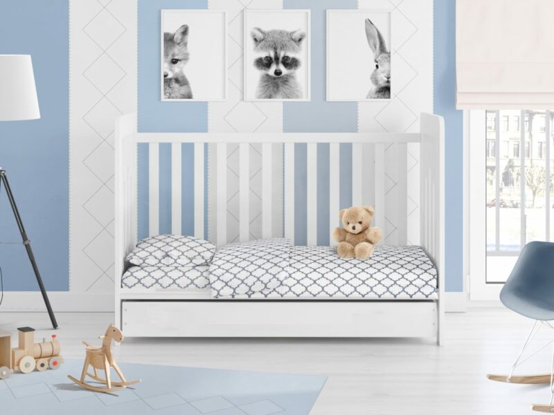 ΣΕΝΤΟΝΙΑ ΕΜΠΡΙΜΕ ΣΕΤ 3 τεμ bebe Windows 136 120X160 White Cotton 100% 4238534