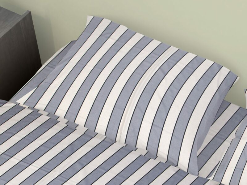 ΜΑΞΙΛΑΡΟΘΗΚΗ ΒΑΜΒΑΚΟΣΑΤΕΝ Navy 158 50X70 Cotton 100%