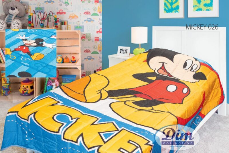 ΠΑΠΛΩΜΑ DISNEY MICKEY 26 160X250 Digital Print Microfiber 100% 3542193