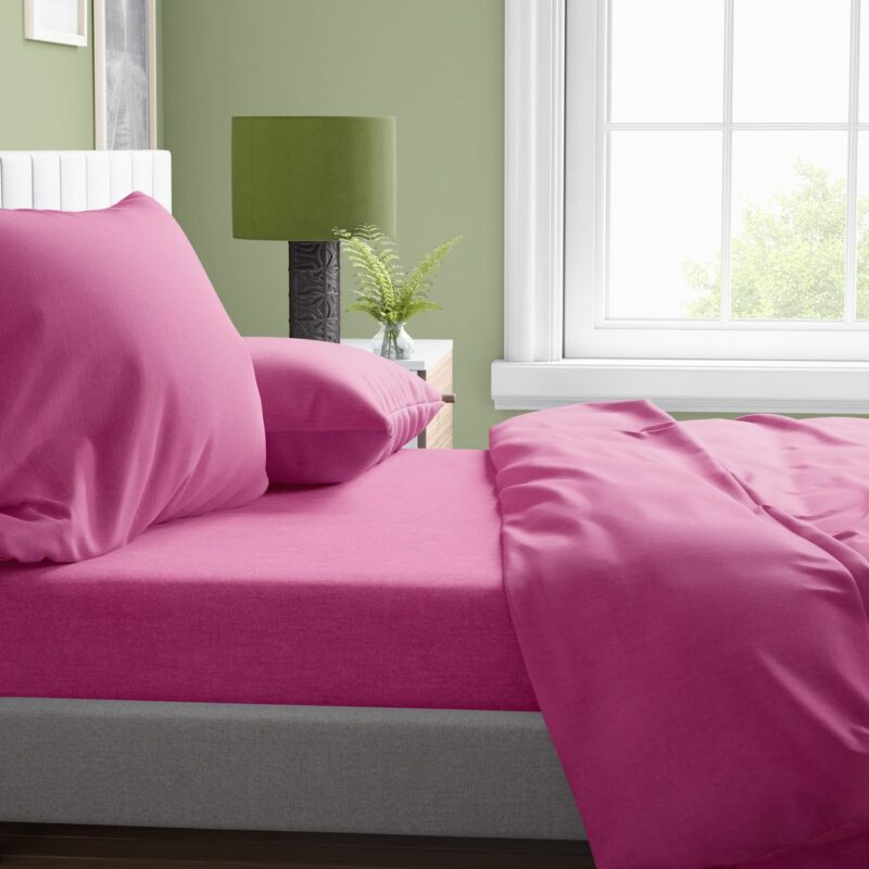 ΣΕΝΤΟΝΙΑ ΣΕΤ 4 τεμ Solid 499 240X270 Fuchsia Cotton 100% 3542469
