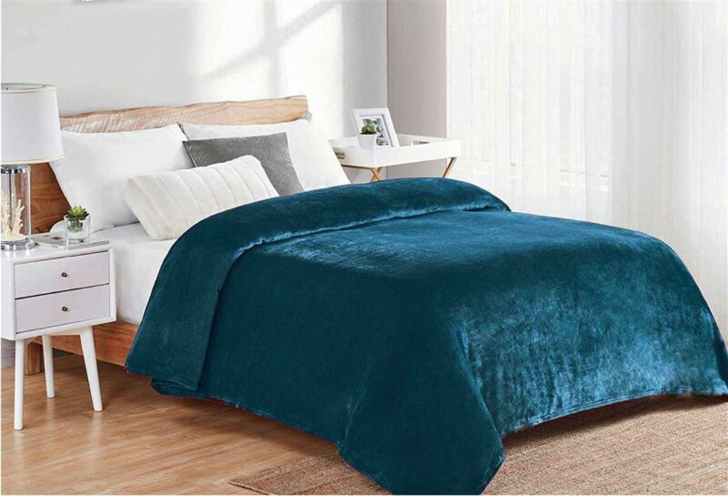 ΚΟΥΒΕΡΤΑ CORAL FLEECE Polyester 220X240 Μονόχρωμη 03 Petrol 3807613
