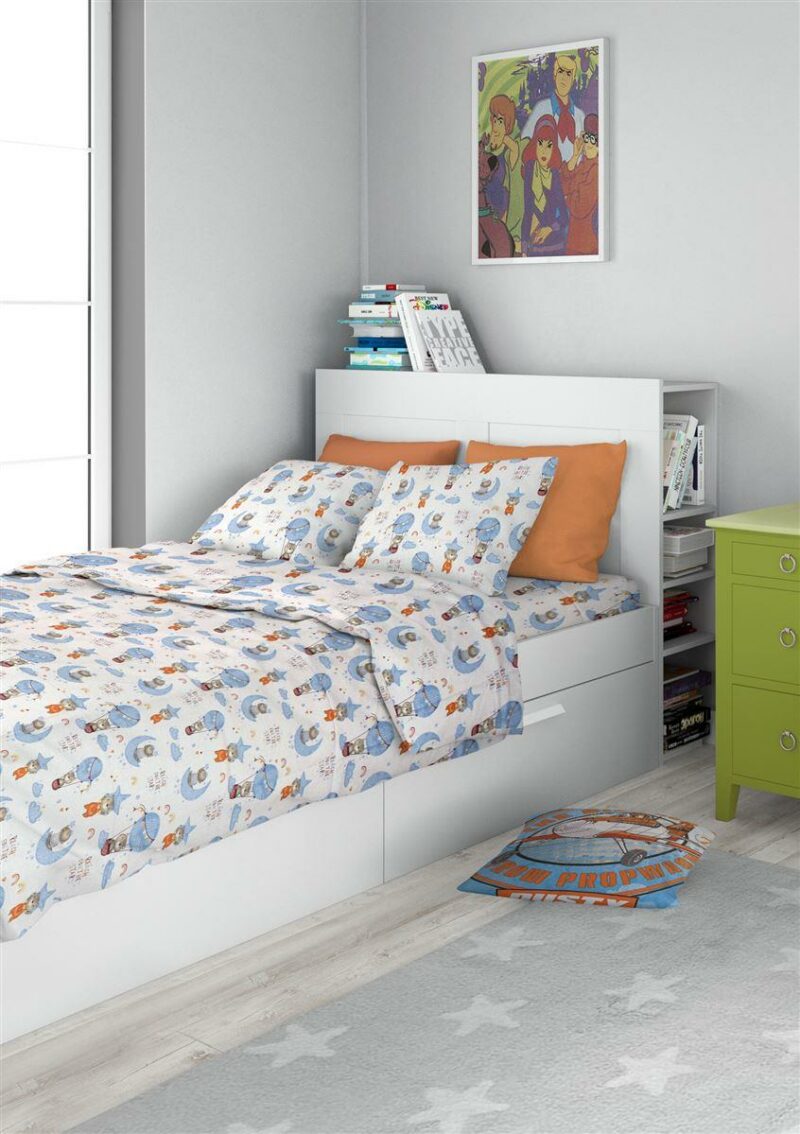 ΣΕΝΤΟΝΙΑ ΕΜΠΡΙΜΕ ΣΕΤ 3 τεμ kids Reach the stars 191 160X240 Sky blue Cotton 100% 3543112