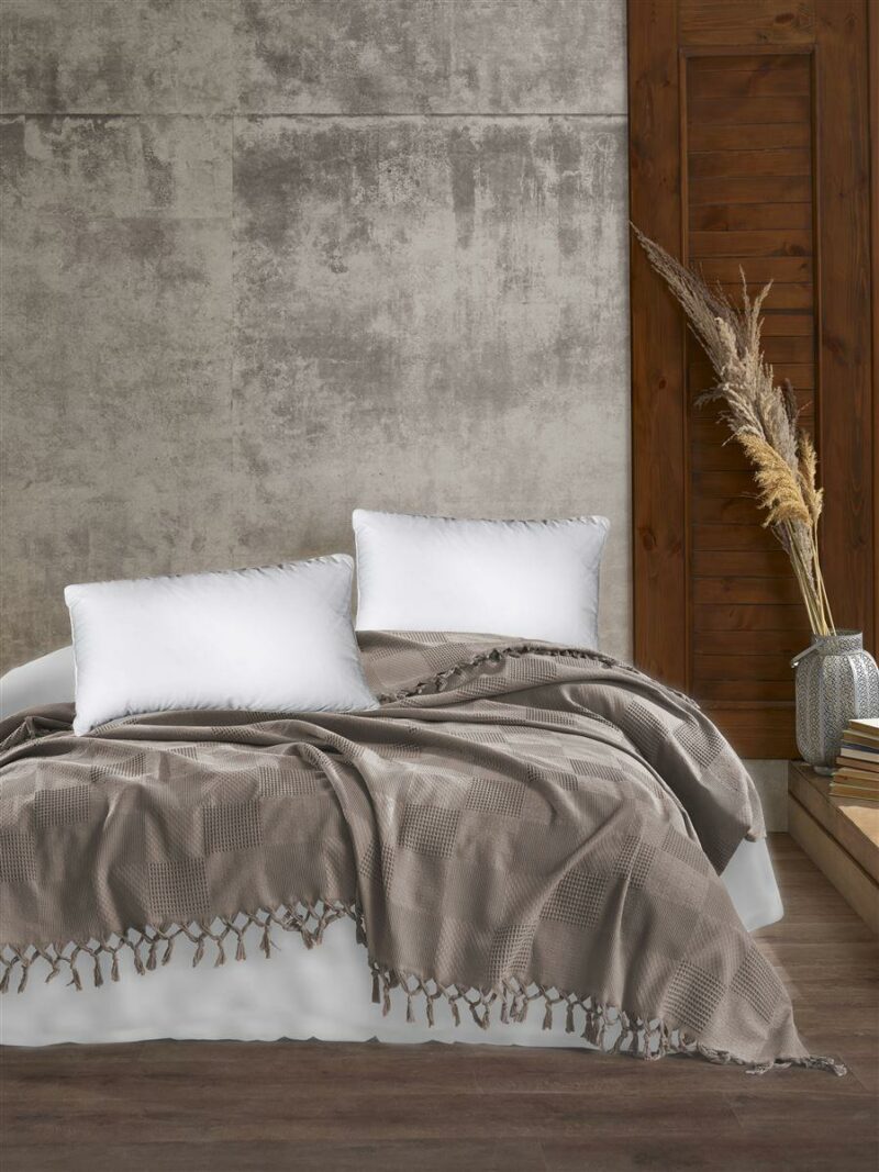 ΚΟΥΒΕΡΤΑ ΠΙΚΕ Jacquard 220Χ240 Vizon Cotton 100% 3543155