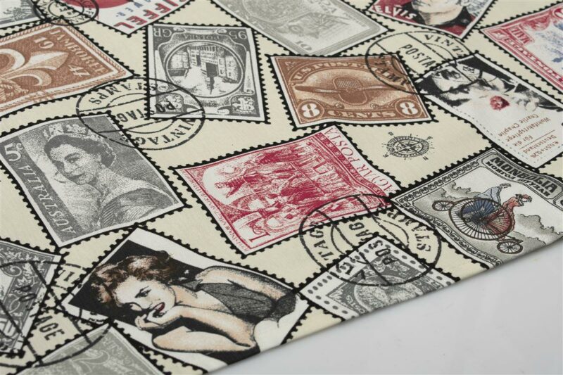 ΤΡΑΠΕΖΟΜΑΝΤΗΛΟ ΑΛΕΚΙΑΣΤΟ 140X180 Vintage Post Stamps 482 Ecru Cott/Pol 70/30 3543305
