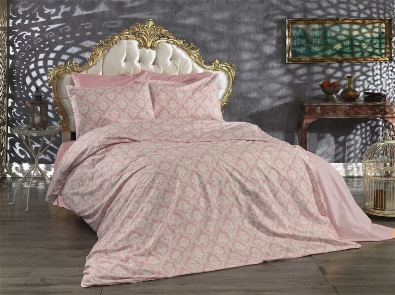 ΠΑΠΛΩΜΑΤΟΘΗΚΗ ΕΜΠΡΙΜΕ 160Χ240 Οφηλία 277 Pink Cott/Pol 70/30 3543411