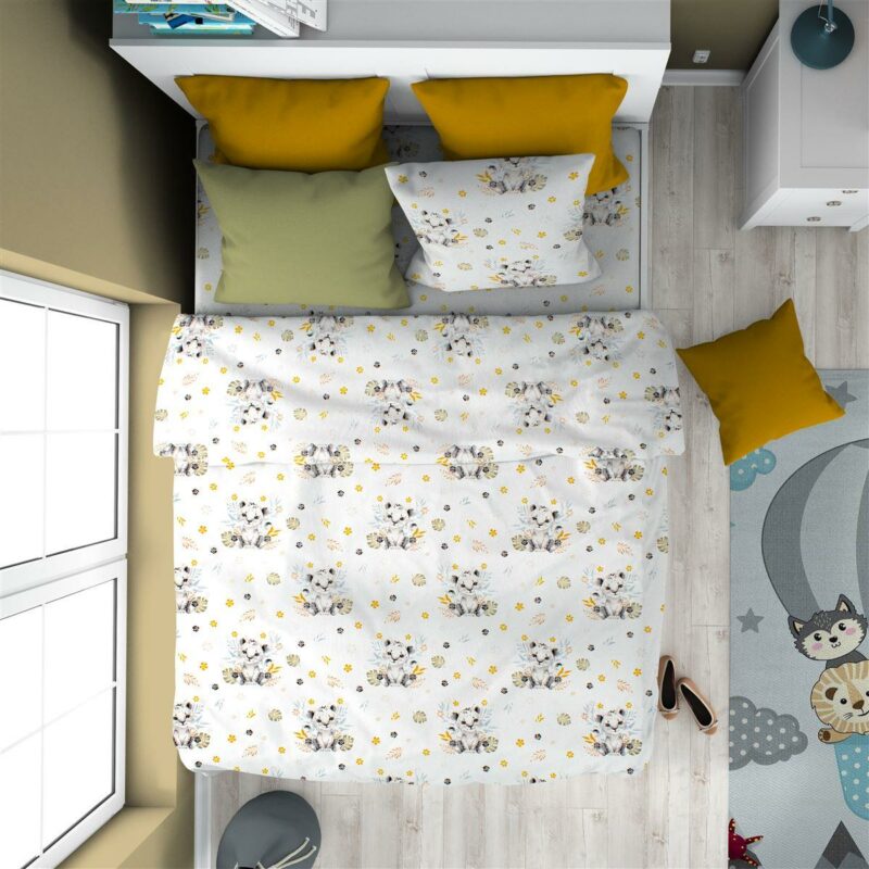 ΠΑΠΛΩΜΑΤΟΘΗΚΗ ΕΜΠΡΙΜΕ kids Lion Cub 531 160X240 Grey Cotton 100% 4461101
