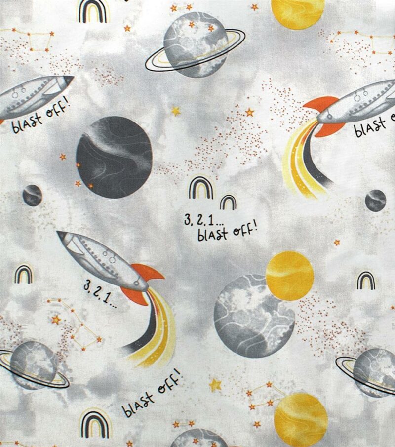 ΣΕΝΤΟΝΑΚΙ ΛΙΚΝΟΥ bebe Spaceship 187 80X110 Grey Cotton 100% 3637683