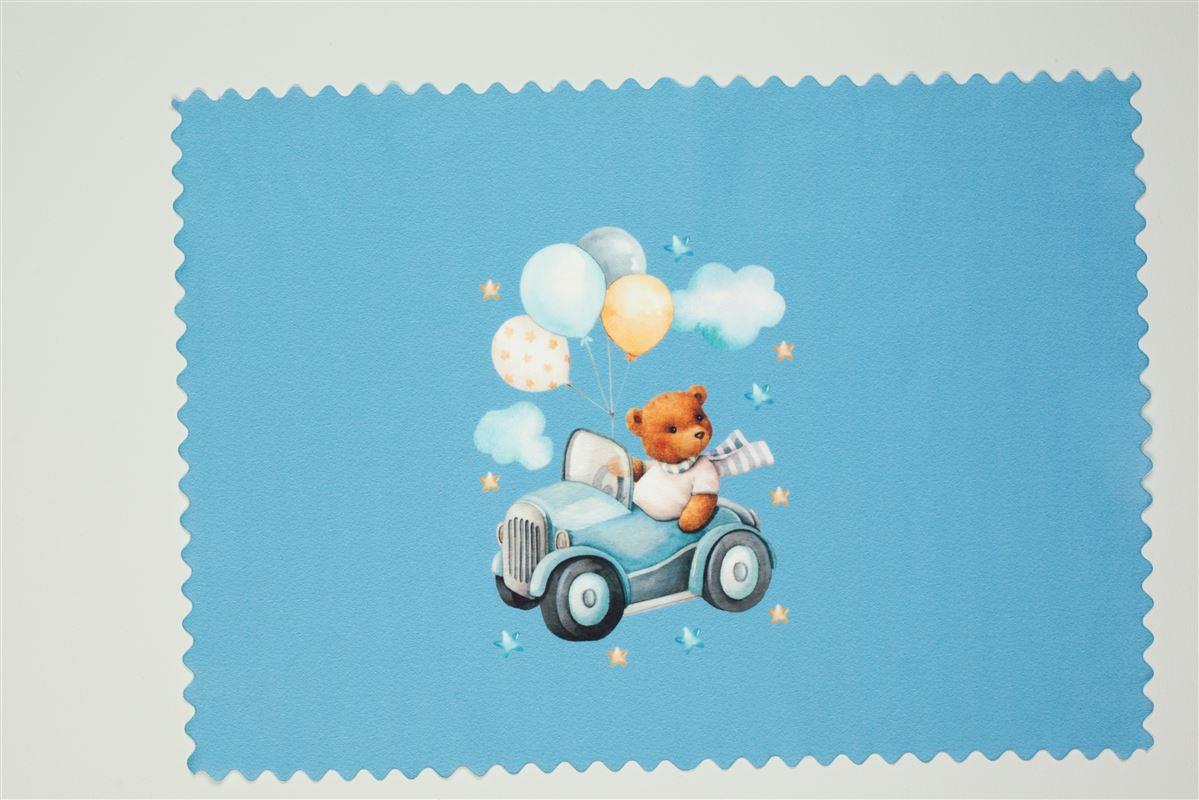 Σουπλά Φαγητού bebe Cute Driver 58 35 X 50 Μπλε Υφασμάτ