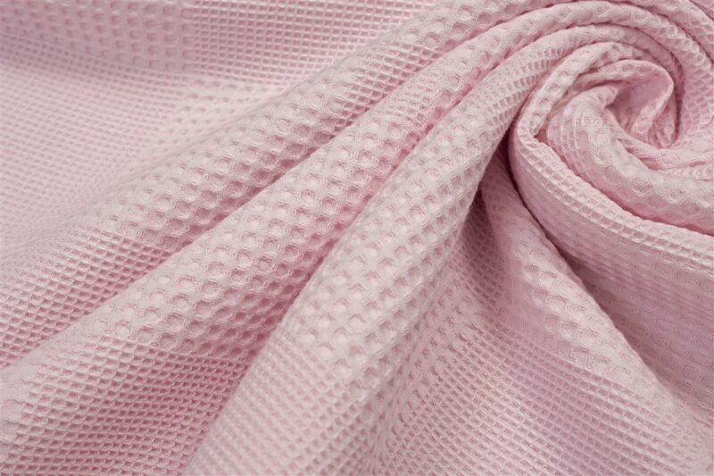 Κουβέρτα Πικέ bebe Μονόχρωμη 80X110 Ροζ 100% Cotton