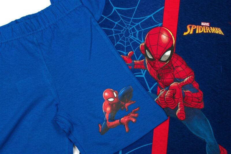 Ρουχαλάκια Καλοκαιρινά Σετ 2 Τεμ. Marvel Spider-Man 100% Cotton Jersey