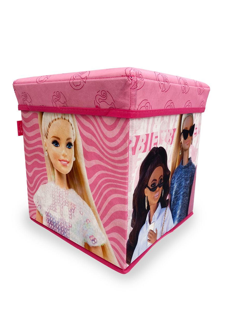 Κουτί-Σκαμπό Mattel Barbie 15 30X30X30 Pink 100% Polyes