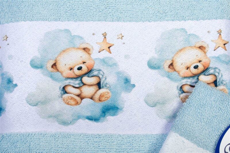 Πετσέτα Σετ 2 τεμ Με Ψηφιακή Εκτύπωση bebe Cute Bear 301 30X50 5175130