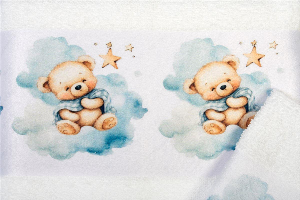 Πετσέτα Σετ 2 τεμ Με Ψηφιακή Εκτύπωση bebe Cute Bear 302 30X50