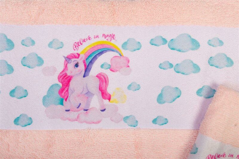 Πετσέτα Σετ 2 τεμ Με Ψηφιακή Εκτύπωση bebe Magic Unicorn 315 30X50 5175150