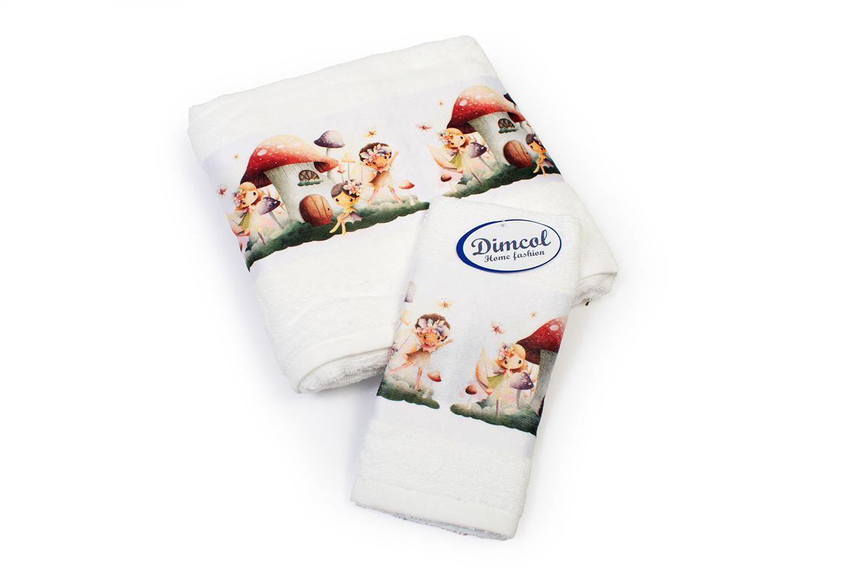 Πετσέτα Σετ 2 τεμ Με Ψηφιακή Εκτύπωση bebe Fairies 331 