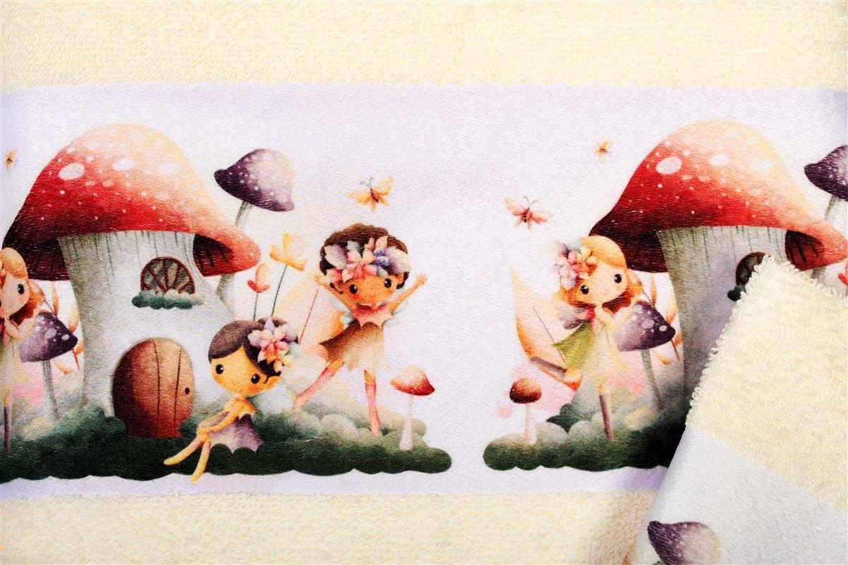 Πετσέτα Σετ 2 τεμ Με Ψηφιακή Εκτύπωση bebe Fairies 332 30X50