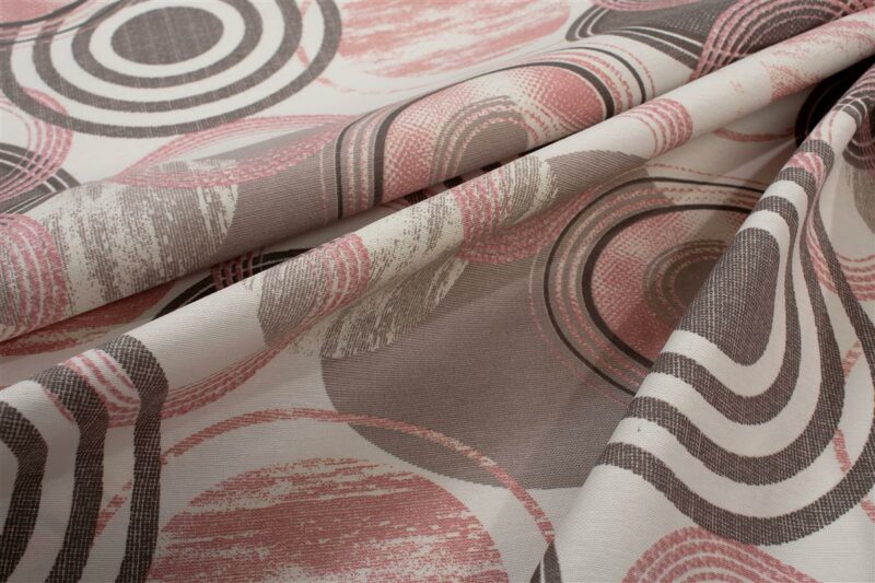 Τραπεζομάντηλο Αλέκιαστο Circles 469 140X180 Coral 70/30 Cott/Pol 5175235
