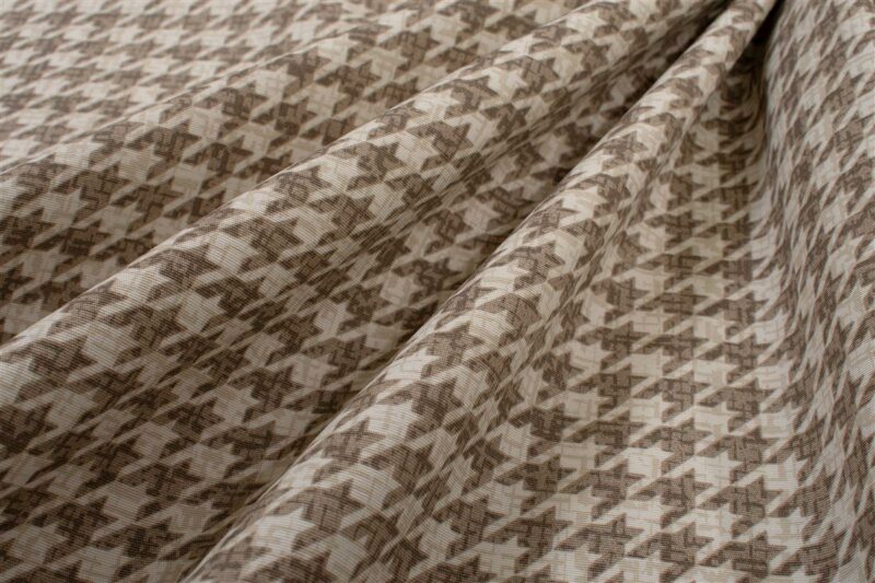 Τραπεζομάντηλο Αλέκιαστο Houndstooth 473 140X180 Beige 70/30 Cott/Pol 5175250