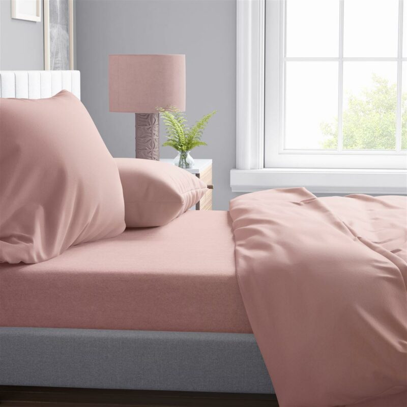Παπλωματοθήκη Solid 503 220X240 Dusty Rose 100% Cotton 5175891