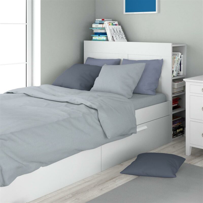 Σεντόνι 1 τεμ Solid 505 160X240 Light Blue-Grey 100% Cotton 5175906