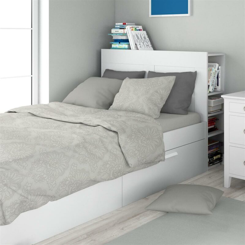 Σεντόνια Εμπριμέ Σετ 3 τεμ Άρτεμις 701 160X240 Grey 100% Cotton 5176003