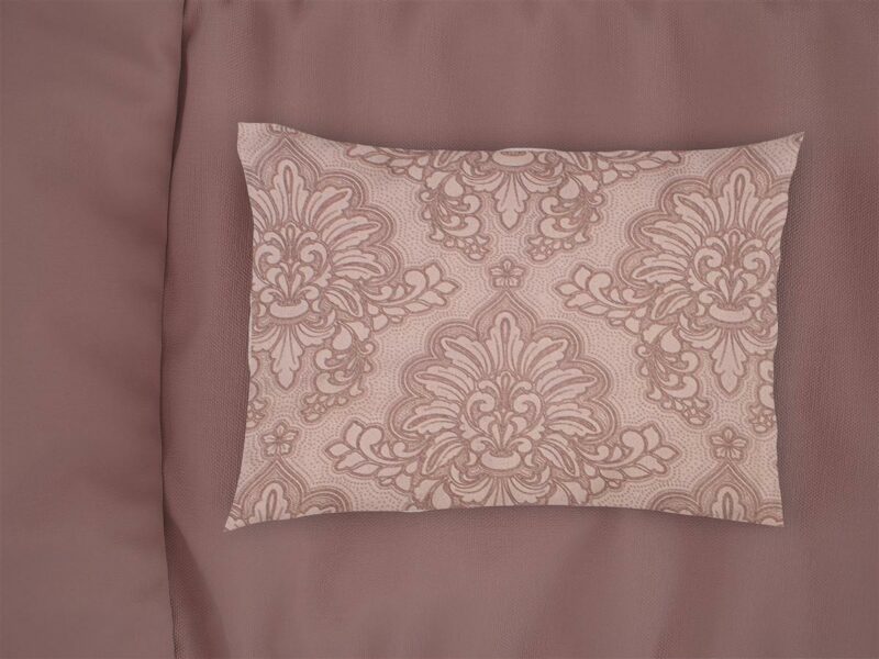 Μαξιλαροθήκη Εμπριμέ Άρτεμις 703 50X70 Dusty Rose 100% Cotton 4062415