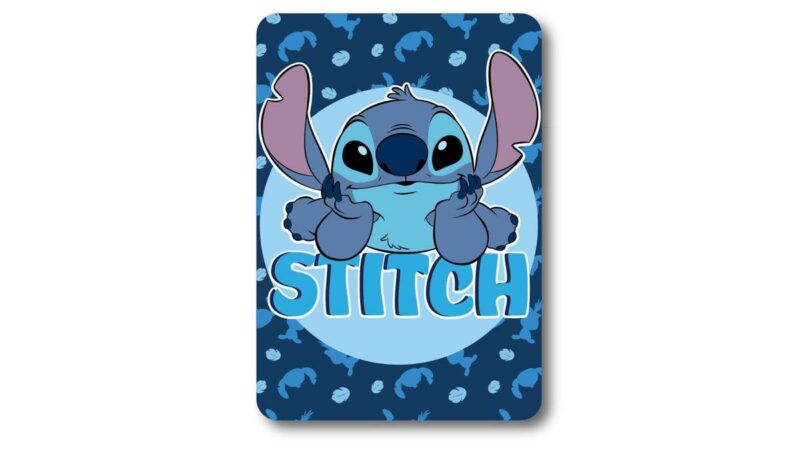 Κουβέρτα Fleece Disney Home Stitch 18 100X140 Blue 100% Polyester 4556783