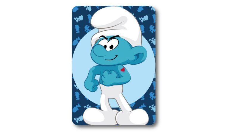 Κουβέρτα Fleece Peyo Smurfs 11 100X140 Blue 100% Polyester 4556791