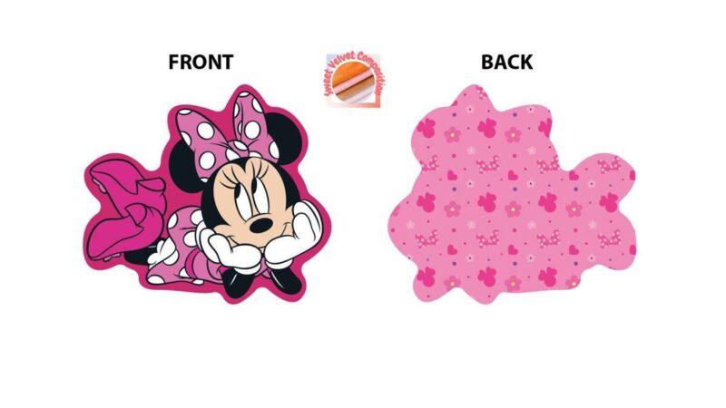Mini Μαξιλάρι 3D AOP Disney Home Minnie 692 20 cm Fuchsia 100% Velboa 4718267