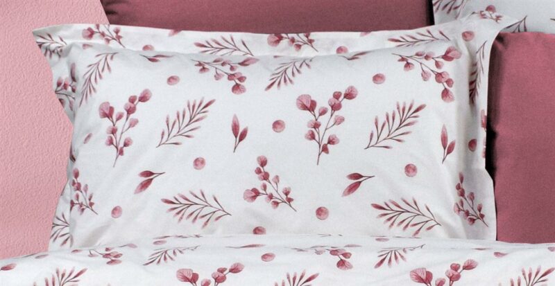 Μαξιλαροθήκη Εμπριμέ Μυρτώ 353 50X70 Rotten Apple 100% Cotton Flannel 4574353