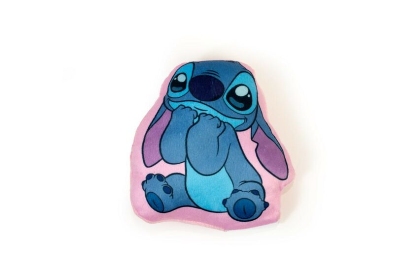 Mini Μαξιλάρι 3D Disney Home Stitch 188 15 cm Pink 100% Velboa 5176559