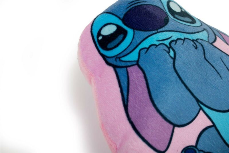 Mini Μαξιλάρι 3D Disney Home Stitch 188 15 cm Pink 100% Velboa 5176560