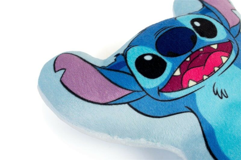 Mini Μαξιλάρι 3D Disney Home Stitch 190 15 cm Sky Blue 100% Velboa 5176557