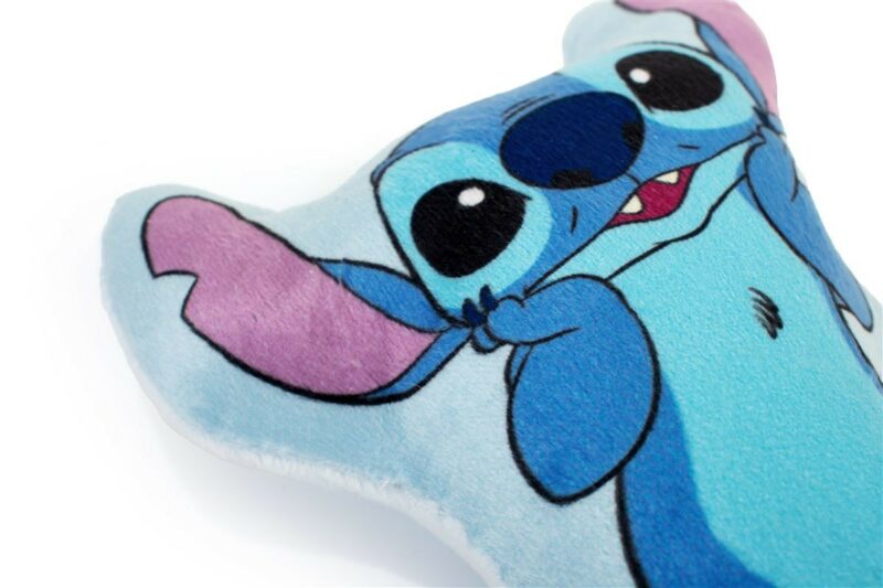 Mini Μαξιλάρι 3D Disney Home Stitch 193 15 cm Sky Blue 100% Velboa 5176571