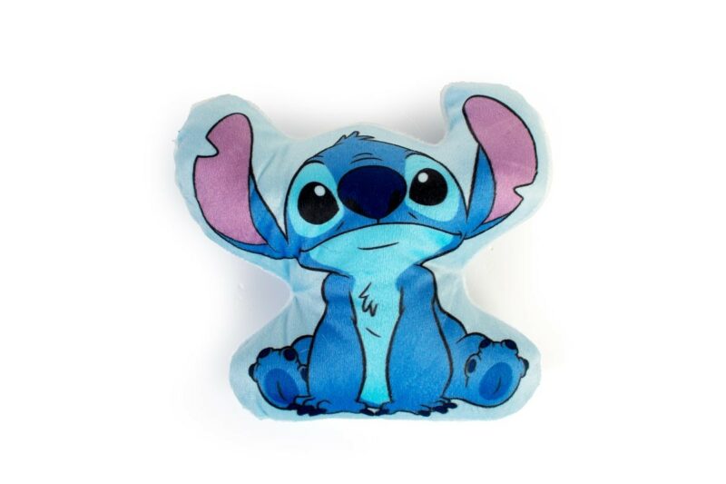 Mini Μαξιλάρι 3D Disney Home Stitch 385 15 cm Sky Blue 100% Velboa 5176562