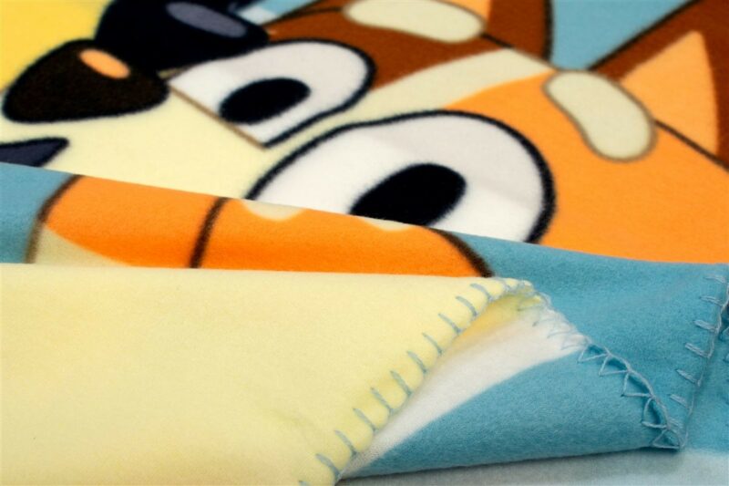 Κουβέρτα Fleece BBC Studios Bluey 55 100X140 Blue 100% Polyester 5176513