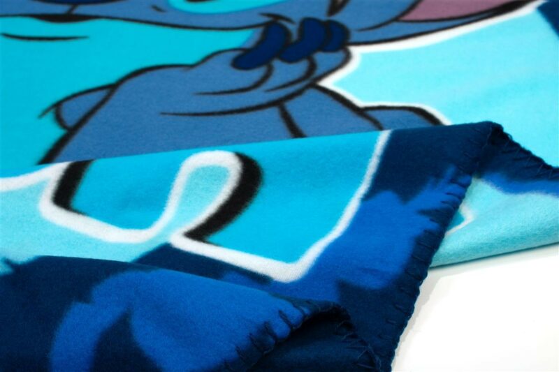 Κουβέρτα Fleece Disney Home Stitch 18 100X140 Blue 100% Polyester 5176488