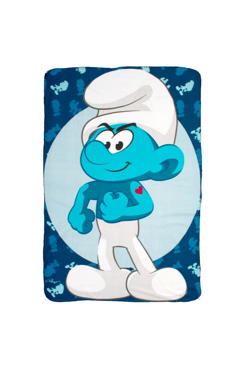 Κουβέρτα Fleece Peyo Smurfs 11 100X140 Blue 100% Polyester 5176505