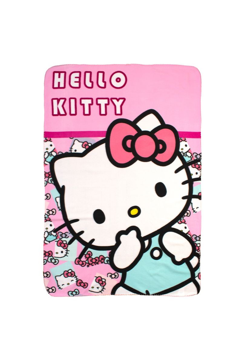 Κουβέρτα Fleece Sanrio Hello Kitty 34 100X140 Pink 100% Polyester 5176500