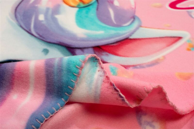 Κουβέρτα Fleece Unicorn 56 100X140 Pink 100% Polyester 5176516