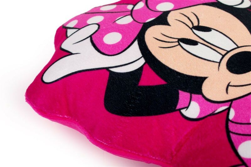 Μαξιλάρι 3D Disney Home Minnie 27A 35 cm Fuchsia 100% Velboa 5176519