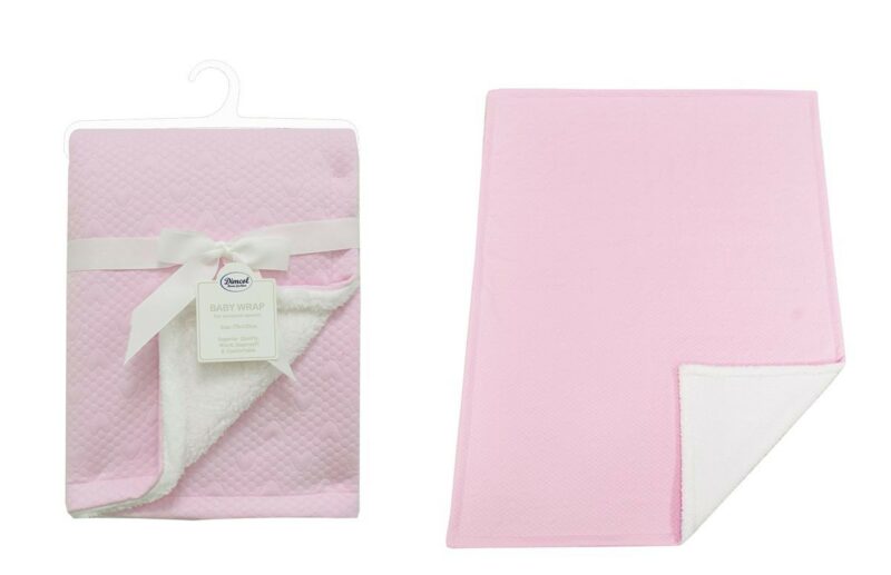 Κουβέρτα Air Layer Jacquard bebe 500 gr/m² Hearts 19 75X100 Pink 100% Polyester 4933680