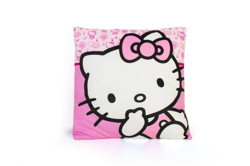Βελούδινο Μαξιλάρι Sanrio Hello Kitty 304 38X38 Pink 100% Velboa 5177683