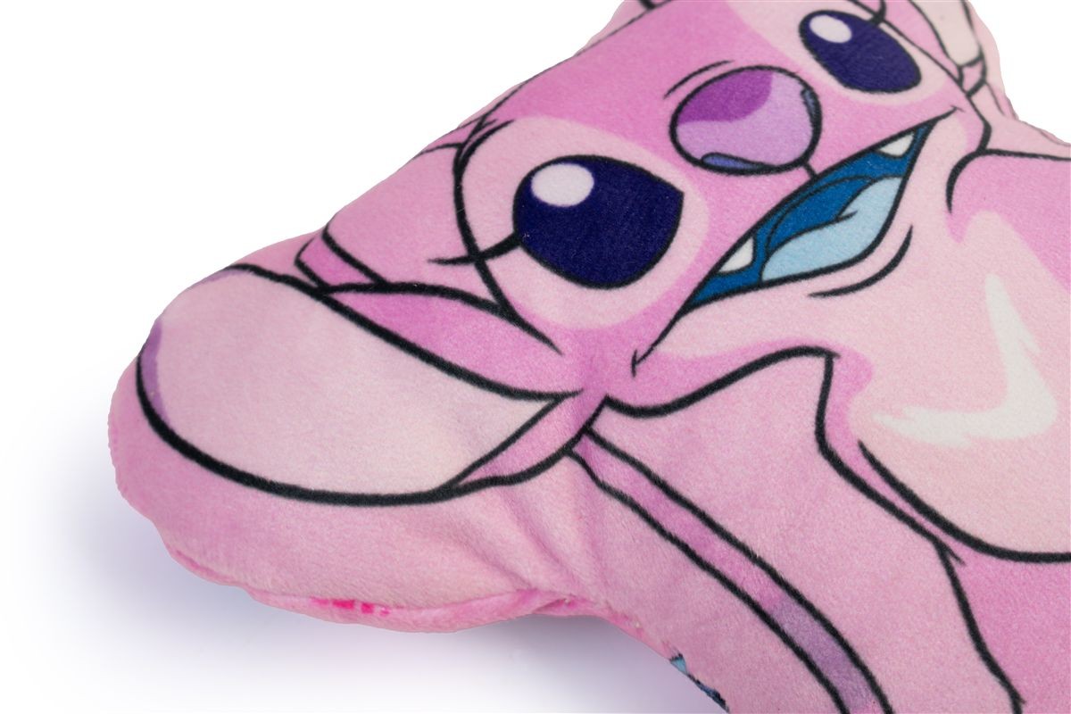 Mini Μαξιλάρι 3D AOP Disney Home Angel 697 20 cm Pink 100% Velboa - Image 3