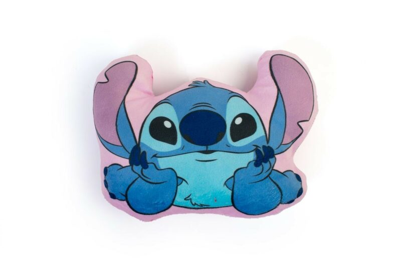 Mini Μαξιλάρι 3D AOP Disney Home Stitch 688 20 cm Pink 100% Velboa 5176694