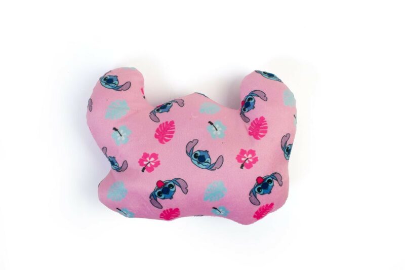 Mini Μαξιλάρι 3D AOP Disney Home Stitch 688 20 cm Pink 100% Velboa 5176695