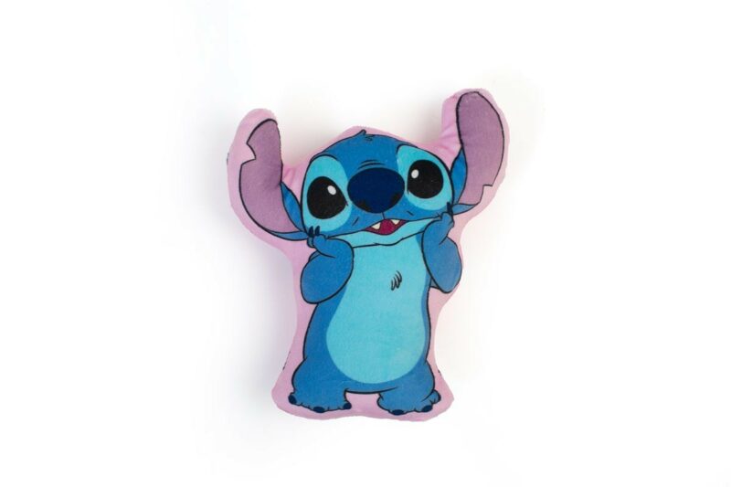 Mini Μαξιλάρι 3D AOP Disney Home Stitch 690 20 cm Pink 100% Velboa 5176705