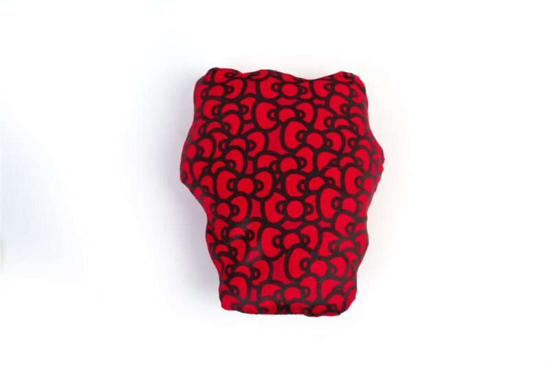 Mini Μαξιλάρι 3D AOP Sanrio Hello Kitty 691 20 cm Red 100% Velboa 5176776