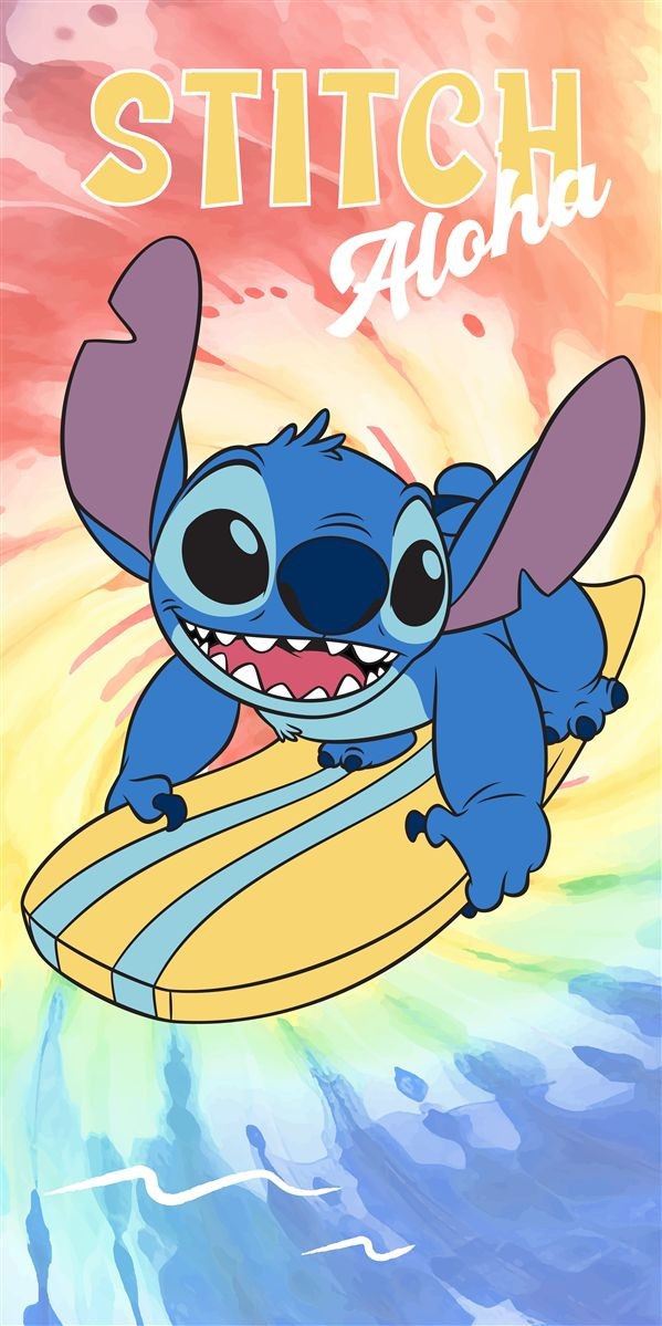 Πετσέτα Θαλάσσης Quick Dry Disney Home Lilo & Stitch 159 70X140 Orange 100% Microfiber 5181323